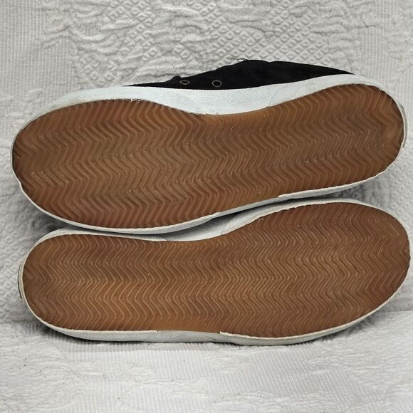 90s Vintage Nike Court Biscuit Suede Low Top Sneakers Black Women 7 Casual Skate - Picture 6 of 9